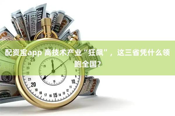 配资宝app 高技术产业“狂飙”，这三省凭什么领跑全国？