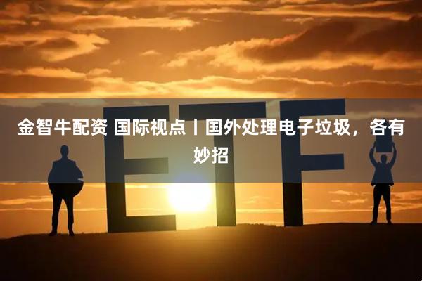 金智牛配资 国际视点丨国外处理电子垃圾，各有妙招